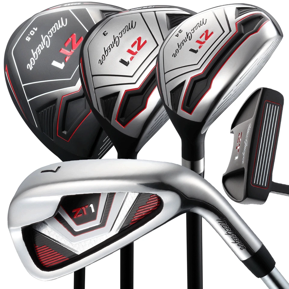 MACGREGOR 2025 ZT1 MENS COMPLETE GOLF SET +DELUXE GOLF CART BAG / LEFT HANDED - Image 2 of 4