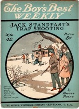 The Boy's Best Weekly, Jack Standfast Trap Shooting, Vol II, No 42,  4.5 Vg+