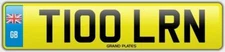 LAUREN NUMBER PLATE T100 LRN LAURENS CAR REGISTRATION LORNA LAURYN ALL FEES PAID