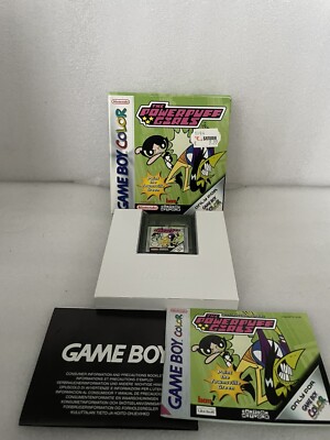 Nintendo Gameboy Color The Powerpuff Girls: Point The Townsville Green OVP  GBC 