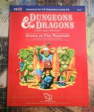 X8 Drums on Fire Mountain - AD&D D&D