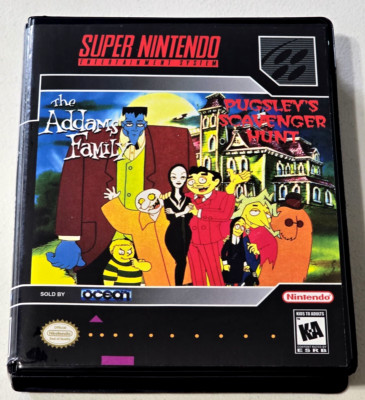 Pugsley's Scavenger Hunt CASE ONLY Super Nintendo SNES Box ANY 4+ 20% OFF