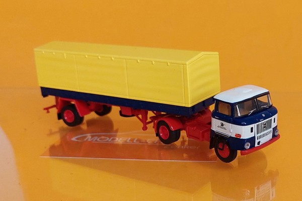 Brekina MCZ 03-361 IFA W50 Sattel VEB Handelstransport Karl-Marx-Stadt 1:87, NEU-image
