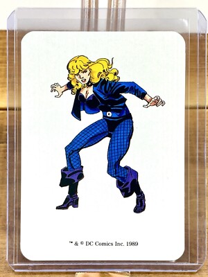 Black Canary - 1989 DC Comics Heroes Trading Card Vintage