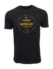 QUIKSILVER ESTABLISHED HAWAII LIVE ALOHA GRAPHIC T SHIRT