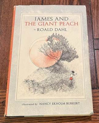 #ad James And The Giant Peach 1961 Edition 1970s Printing HC $44.99