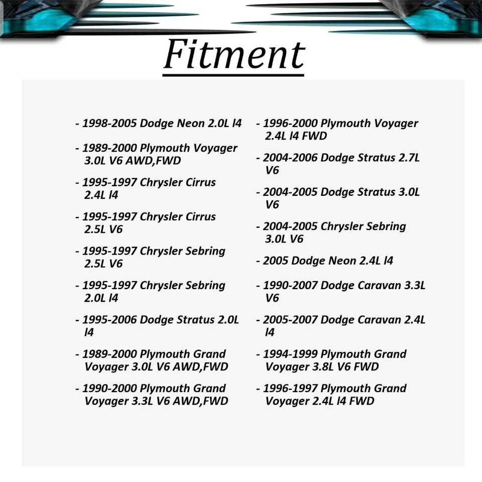 Vedação de eixo de saída de transmissão automática Timken 2PCS para Dodge Grand Caravan - Imagem 4 de 4