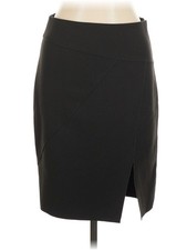 Halston Heritage Women Black Casual Skirt 6