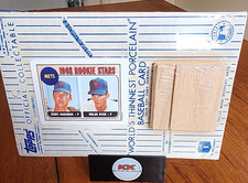 Topps 1968 Rookie Stars #177 Porcelain Nolan Ryan Mets Baseball Card 1992 
