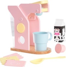 Kidkraft Children'S Pastel Coffee Set Role Play Kitchen Toy For Ages 3+