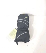 HEAD Junior Kids Ski Mittens Dupont Sorona Winter Gloves Size Small S Black