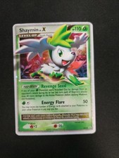 Shaymin LV.X DP39 Promo DP Black Star Promos Pokemon DAMAGED