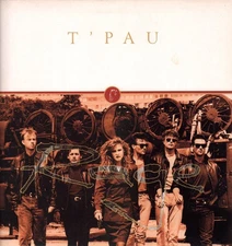 T'pau Rage LP vinyl UK Siren 1988 with inner and A1U/B2U matrix SRNLP20