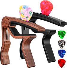 Capo Guitar Capo for Acoustic Electric Guitar Ukulele - 2 Pack Guitar Kapo Clip