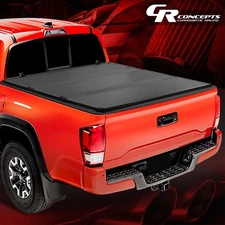 HARD SOLID TRI-FOLD TONNEAU COVER FOR 05-15 TOYOTA TACOMA 5' BED TRUCK FLEETSIDE