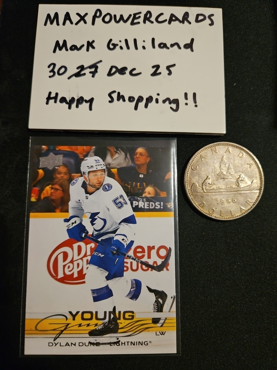 2025-26 UPPER DECK DYLAN DUKE YOUNG GUNS #249