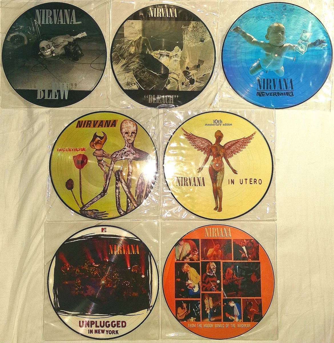 25+ Nirvana Picture Disc Vinyl Records for sale | Updated Oct 2026