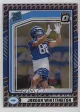 2024 Panini Donruss Optic Preview Football Emoji Prizm Jordan Whittington yl0
