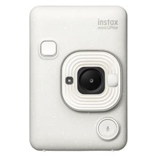Fujifilm Instax Mini LiPlay Misty White Hybrid Instant Camera