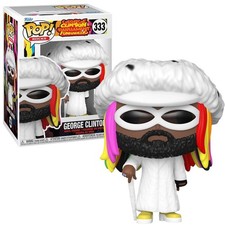 Funko POP! Figura Vinilo Rocks George Clinton (Parliament Funkadelic) #333 Nueva
