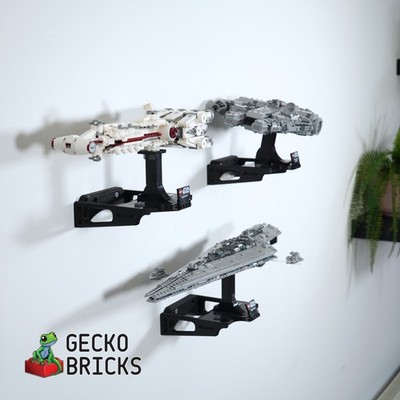 3D Printed Wall Mount for LEGO  Midi-Scale Star Wars Sets - Gecko Bricks