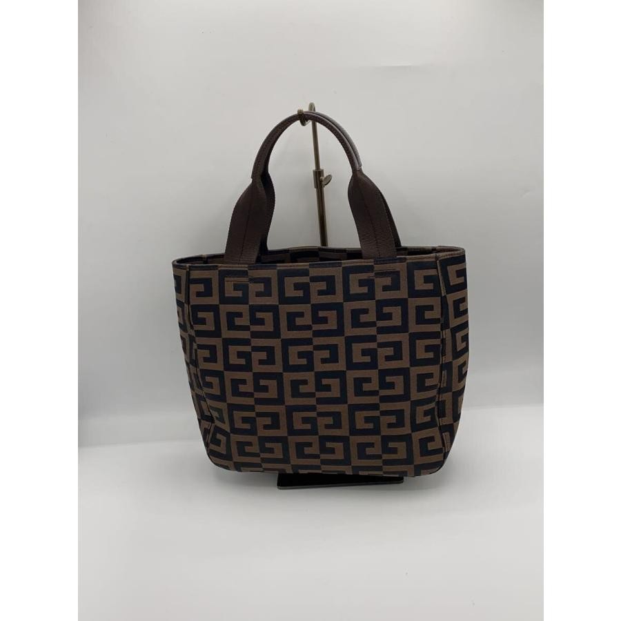 Givenchy Brown Patterned Shoulder Bag Vintage Aut… - image 3