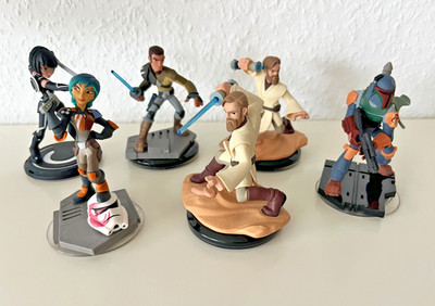 Disney Infinity 3.0 ''Star Wars''-Sammlung, 6 schöne Figuren