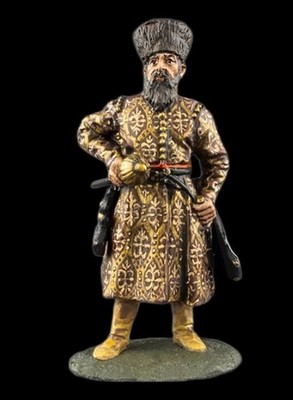 Hetman Sahaidachny Tin Soldiers Figurine Miniatures 54mm 1/32 Painted 