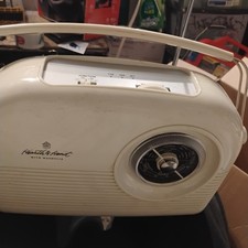 Hearth  Hand Magnolia AM29S Retro Bluetooth Portable Radio FM AM Rechargeable