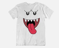 Boo Super Mario Funny King Boo Ghost Video Game Fan T Shirt