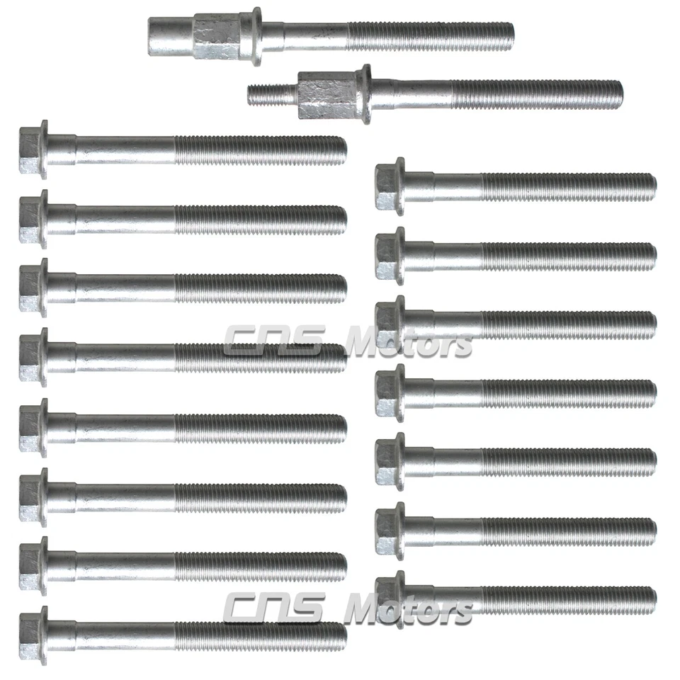 Head Bolts For 96-09 Buick Chevrolet Oldsmobile Pontiac Saturn 3.1L 3.4 3.5L - Image 2 of 3