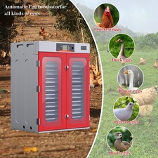 1000-Egg Commercial Cabinet Incubator w/Automatic Temp Humidity Control in US