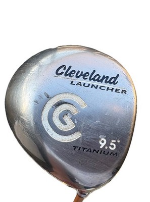 Driver Cleveland Launcher Titanium 9.5° – Shaft Graphite 65g Stiff Flex, Main Droite