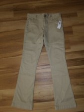 BNWT girls old navy uniform khaki pants size 8 regular