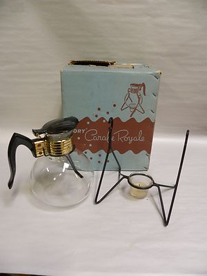 Vintage Retro Modern Eames Era Cory Model DAW Coffee Carafe Royale (A15)