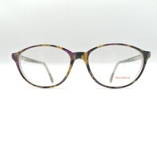 Vintage Glasses Menrad Mod. 132-366 Multicoloured Purple/Black/Yellow Cateye 53/16 135