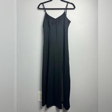 Urban Outfitters Black side slit Maxi dress size Large