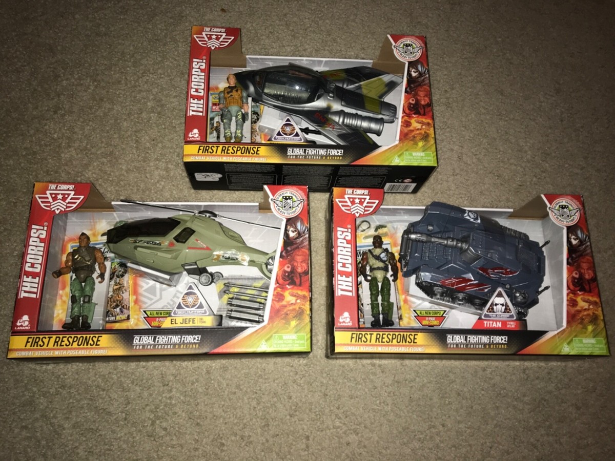 Lanard THE CORPS! First Response Siege Tank Assault Jet Attack