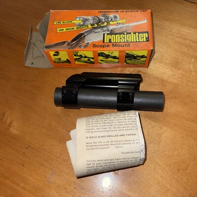 Ironsighter 430 See-Thru Scope Mount Black S&W 19, 29, 57, 629 6'', 6.5'', 8'' Bbl