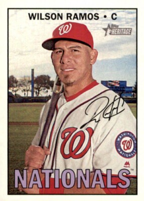 2016 Topps Heritage High Number - Wilson Ramos #567