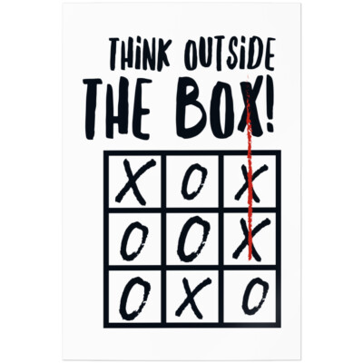 Think outside the box! 11001001888