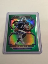2021 Prizm Football Vince Young Green PRIZM SP #9 Titans NFL A-31