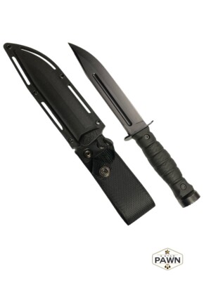 Smith & Wesson Ultimate Fixed Knife 7.5'' 8Cr13MoV Stainless Blade Ru (FVS026151)