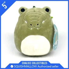 Squishmallows Kellytoy Plush Exotic Animal Arthur the Alligator 5" NWT