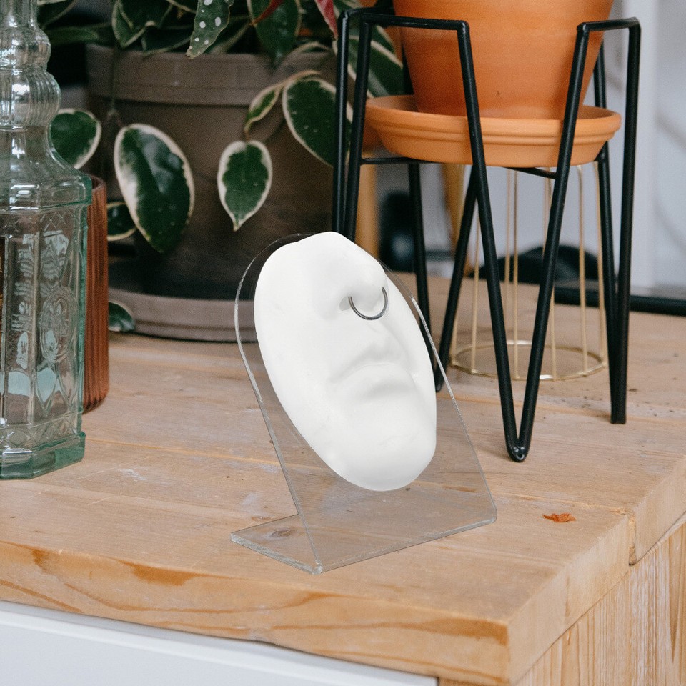 2 Sets Fake Skin Piercing Kit Nose Flexible Face Model Mouth eBay