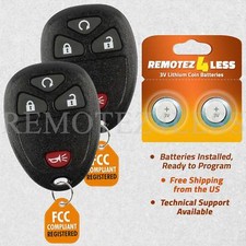Pair Remote For 2007 2008 2009 2010 2011 2012 2013 Chevrolet Silverado Keyless Pair Remote For 2007 2008 2009 2010 2011 2012 2013 Chevrolet Silverado Keyless