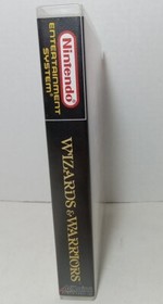 Wizards & Warriors (Nintendo NES) con manuale, custodia di ricambio, PCB blu *LEGGI*