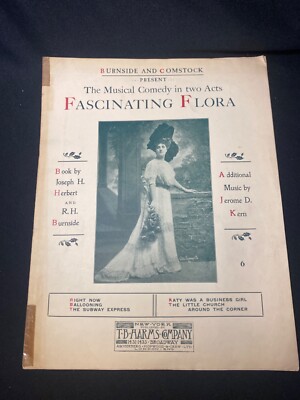 1907 R. H. Burnside & F. Ray Comstock's Fascinating Flora by J. Herbert J. Kern