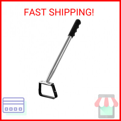 Walensee Mini Action Hoe for Weeding Stirrup Hoe Tools for Garden Hula-Ho with 1