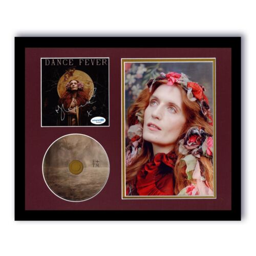 Florence Welch "Florence + The Machine" AUTOGRAPH Signed Framed 11x14 CD Display - Picture 1 of 3
